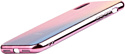 EXPERTS Aurora Glass для Apple iPhone XR с LOGO (розовый)
