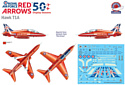 Italeri 2747 Hawk T1A Red Arrows 50 Display Seasons