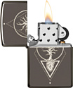 Zippo Black Ice Heart of Tree 49687