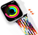 Dux Ducis Strap Mixture II Version для Apple Watch 49мм/45мм/44мм/42мм (rainbow)