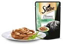 Sheba Pleasure ломтики в соусе из курицы и кролика (0.085 кг) 24 шт.