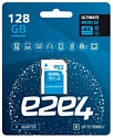 e2e4 Ultimate microSDXC Class 10 UHS-I U3 90 MB/s128GB + SD adapter
