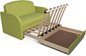 Мебель-АРС Малютка (рогожка, зеленый)