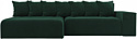 Лига диванов Кельн 105074 (левый, зеленый)