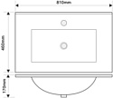 ЗОВ  Парма 80 P80LWP0MWMC1B-OL80 (белый матовый)