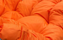 M-Group Папасан 12020207 (коричневый ротанг/оранжевая подушка)