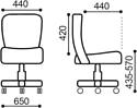 Brabix Stream MG-314 (серый/голубой)