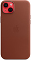 Apple MagSafe Leather Case для iPhone 14 Plus (темно-коричневый)