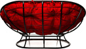 M-Group Мамасан 12100406 (черный/красная подушка)