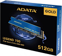 ADATA Legend 700 Gold 512GB SLEG-700G-512GCS-S48
