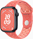 Apple Watch Series 9 45 мм (алюминиевый корпус, спортивный Nike S/M)