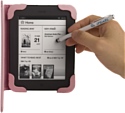 iPearl mCover Leather Case for Barnes & Noble Touch 6-inch Pink