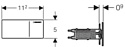 Geberit Sigma 70 115.635.SI.1