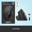 Logitech Lift Left graphite