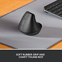 Logitech Lift Left graphite