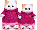 BUDI BASA Collection Кошечка Ли-Ли в теплом костюме с сердечком LK24-094 (24 см)