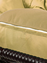 M-Group Лежебока 11180201 (с коричневым ротангом/бежевая подушка)