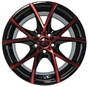 Sakura Wheels 9517 6.5x16/5x108 D73.1 ET45 Черный с красным