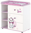 Polini Kids Disney baby 5090 Кошка Мари (белый/розовый)