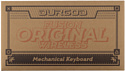 Durgod Fusion Original Cherry MX Speed Silver (без кириллицы)