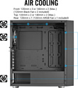 AeroCool Skribble SKRIBBLE-G-BK-V1