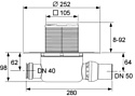 Tece Tecedrainpoint S120 3601200