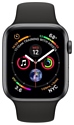 Apple Watch Series 4 GPS + Cellular 44mm Stainless Steel Case with Sport Band