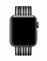 Apple из плетеного нейлона 42 мм (черная полоска) MRHH2