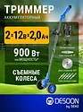 Desoon DSTR12 PRO (с 2-мя АКБ)