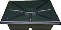 Метлес-1 Двухсекционная душевая кабина с баком