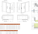 Radaway Idea PN DWJ+S 160 R+S 80L