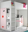 Ikea Смостад 200x90 (белый, бледно-розовый) 594.355.81