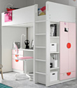 Ikea Смостад 200x90 (белый, бледно-розовый) 594.355.81