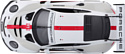 Bburago Porsche 911 RSR GT 18-28013