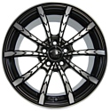 Sakura Wheels 9525 7x16/5x114.3 D73.1 ET35 Черный с полировкой