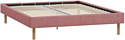 Divan Осхен 200x180 (велюр, розовый)