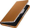 Samsung Leather Flip Cover для Samsung Galaxy Z Fold3 (коричневый)