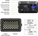 Viltrox RB10 RGB + аккумулятор F570