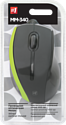 Defender Optical Mouse MM-340 black&Green USB