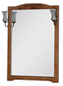 Aquanet Зеркало Луис 90 (темный орех) (173221+173024)
