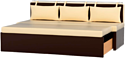 Mebelico Метро 58906 (бежевый/коричневый)