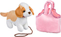 Bondibon Милота Собачка Бигль в розовой сумке BB4601