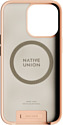 Native Union Click Pop с MagSafe для iPhone 13 Pro Max (персиковый)