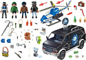 Playmobil PM70575 Погоня на вертолете с беглым фургоном