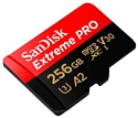 SanDisk Extreme Pro microSDXC Class 10 UHS Class 3 V30 A2 170MB/s 256GB + SD adapter