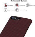 Pitaka MagEZ Case Pro для iPhone 7 Plus (plain, черный/красный)
