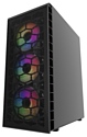 PowerCase Mistral Z4C Mesh LED Black