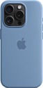 Apple MagSafe Silicone Case для iPhone 15 Pro (зимний синий)