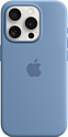 Apple MagSafe Silicone Case для iPhone 15 Pro (зимний синий)