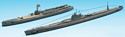 Hasegawa Подводная лодка Submarine I-370/I-68